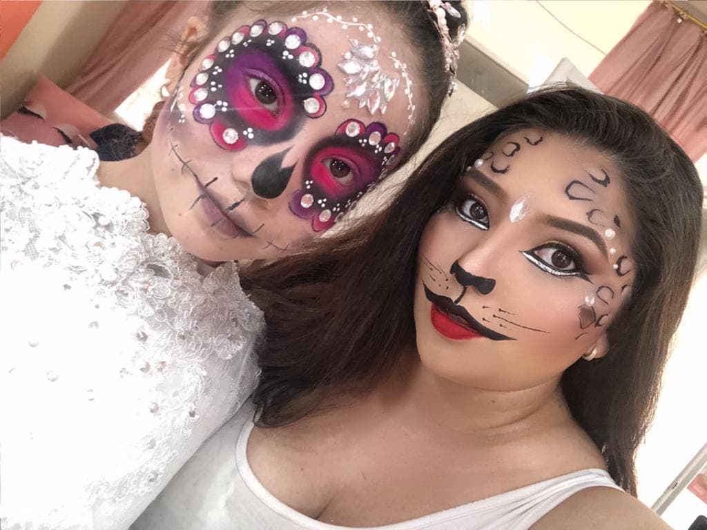 Maquillaje Fantasía Catrinas