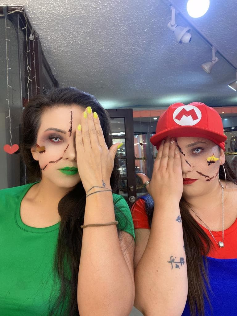 Maquillaje Fantasía Mario Bros