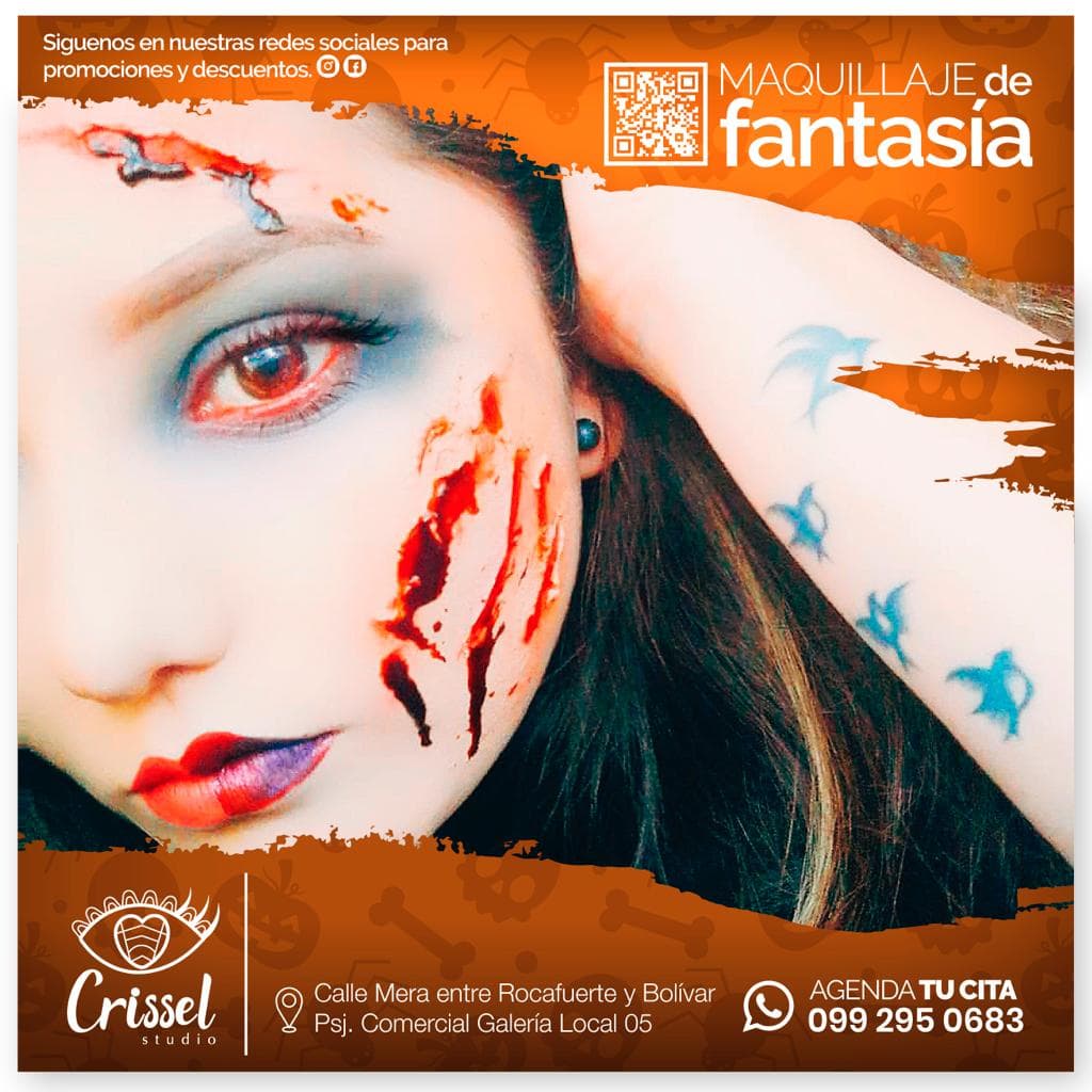 Promo Maquillaje Fantasía