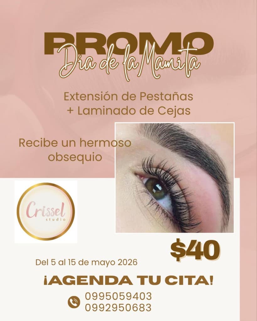 Promoción Día de la Mamita — Crissel Studio