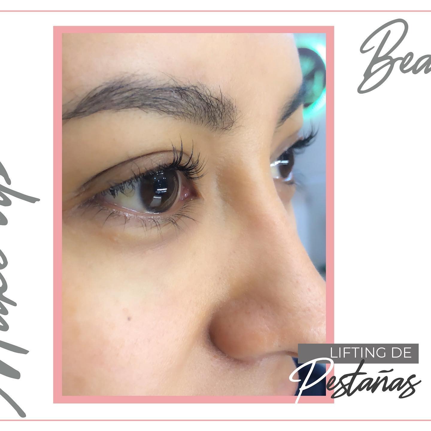 Laminado de Cejas Luxe después del servicio